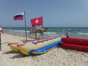 Tunis - na pláži