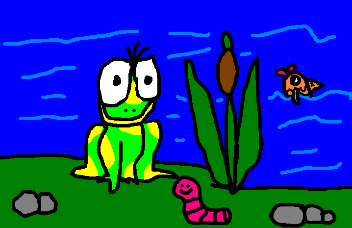 Žaba, ilustr. V. Murínová